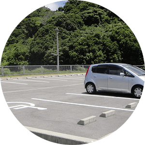 事業所駐車場